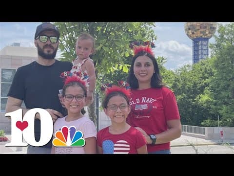 Mother of East Tennessee family celebrates Independence Day as a US citizen for the first time