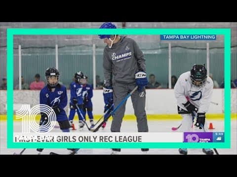 Lightning to launch first girls rec hockey league