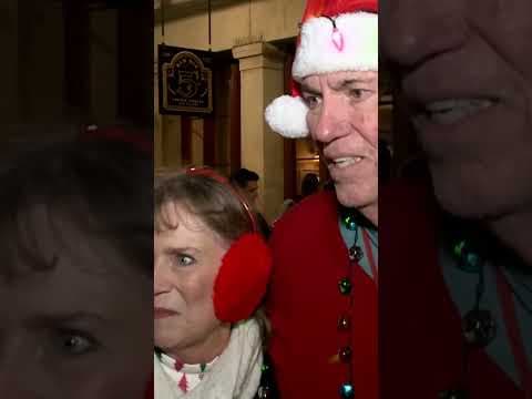 Caroling in Jackson Square, New Orleans #merrychristmas #holiday #christmas #santa