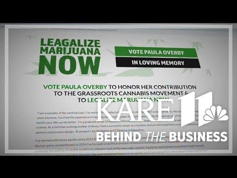 Online ad urges people to vote for deceased candidate
