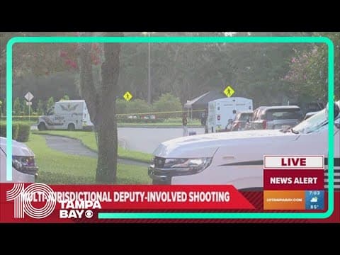 Multiple agencies respond to deputy-involved shooting in Tampa