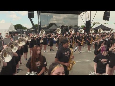 Grapevine High School Band gets the gig of a lifetime before Post Malone concert