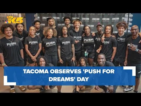 Tacoma's 'Push for Dreams' Day encourages kids to reach for their goals