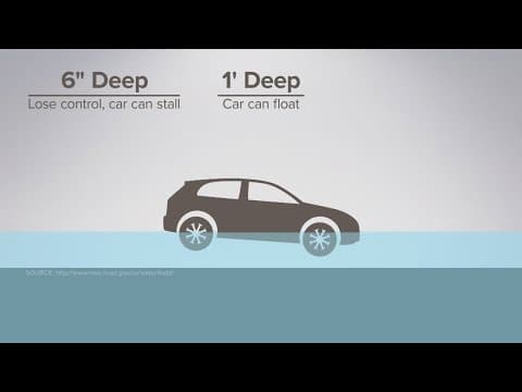 Turn around, don't drown | Driving on flooded roads is dangerous