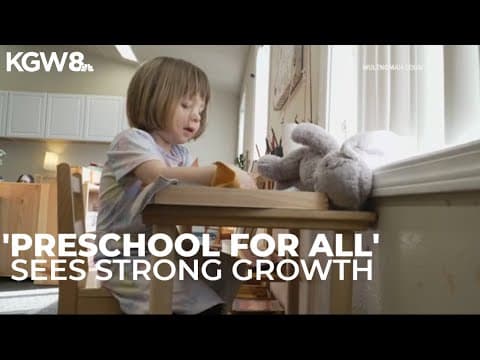 ‘Preschool for All’ program shows significant growth