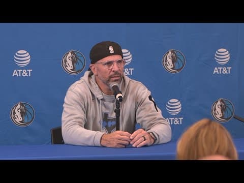 Mavs Head Coach Jason Kidd discusses NBA Finals from a player's and coach's perspective