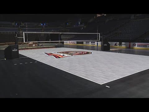 Columbus Fury volleyball team hosts its 1st home game