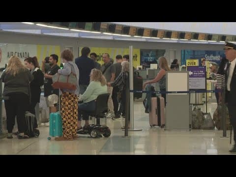 Airlines trying to recover from storm delays for Fourth of July weekend
