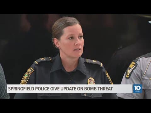 Springfield police provide update after bomb threat prompts evacuations