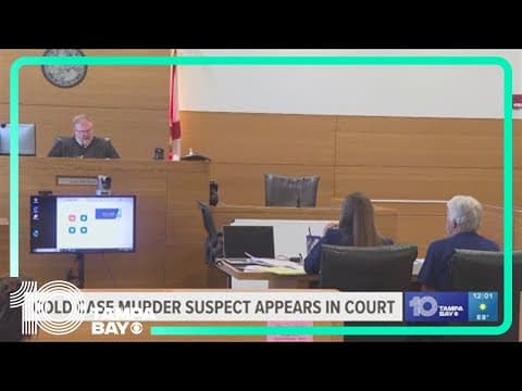 Suspect in decades-old cold case appears in court