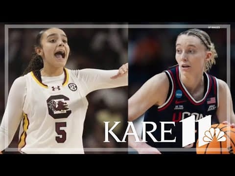 Two MN stars playing in the Women's Final Four