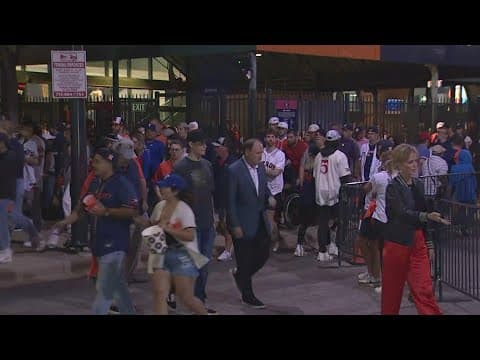 Astros fans' hopes remain high after Game 1 loss to Rangers