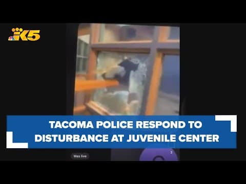 Tacoma Police respond to disturbance at juvenile center
