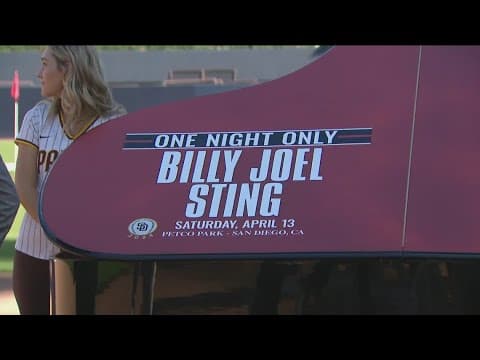 Billy Joel and Sting to perform at San Diego's Petco Park in 2024