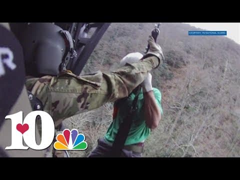Two hikers rescued by Tennessee National Guard on New Year's Eve