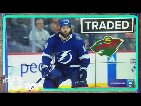 Lightning trade Pat Maroon to Minnesota in exchange for draft pick