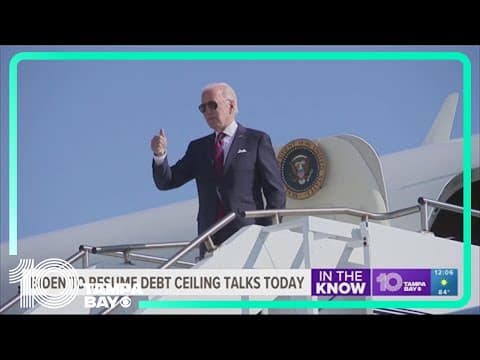 Debt ceiling talks resume in Washington