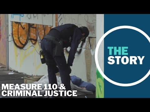 Despite fears, study finds little link between Oregon's Measure 110 and drop in proactive policing