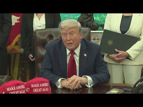 President Trump criticizes Commanders name