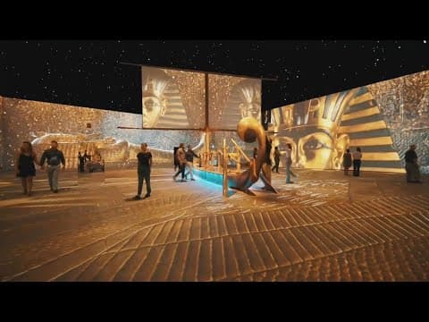"Beyond King Tut: The Immersive Experience" opens Friday at the Del Mar Fairgrounds