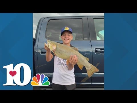 10-year-old catches angler in Holston River breaking state record