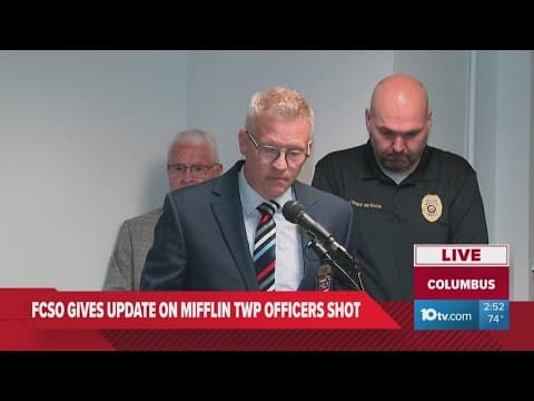 Mifflin Township police officers shot: Sheriff's office provides update on investigation