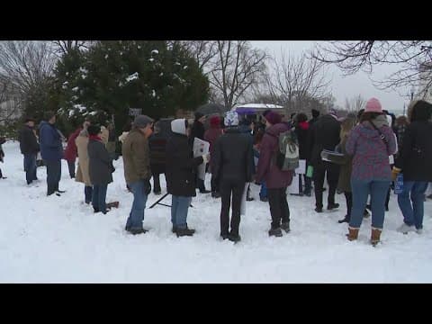 Protests over cuts made to Dept. of Education