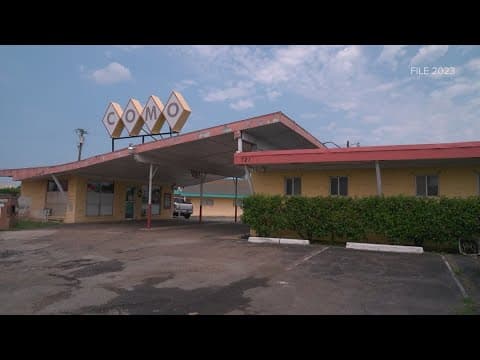 Residents work to save a dilapidated motel near Dallas