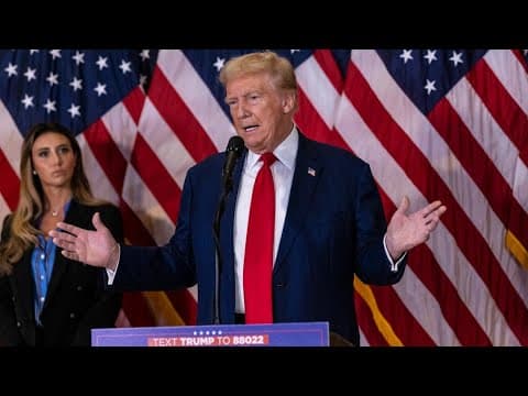 Donald Trump full press conference after legal team sought to appeal verdict in E. Jean Carroll case