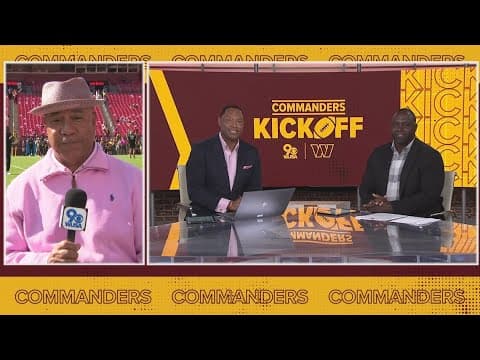 Commanders Kick-Off: We are live from the Northwest Stadium!