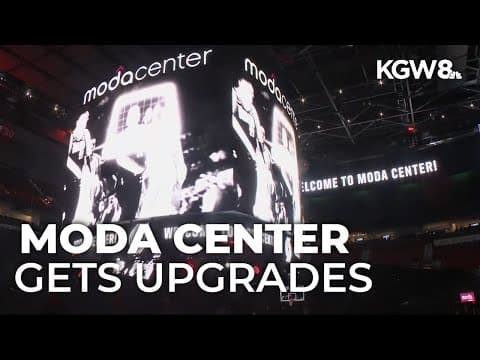 Moda Center installs new video boards to boost fan experience, first in 17 years