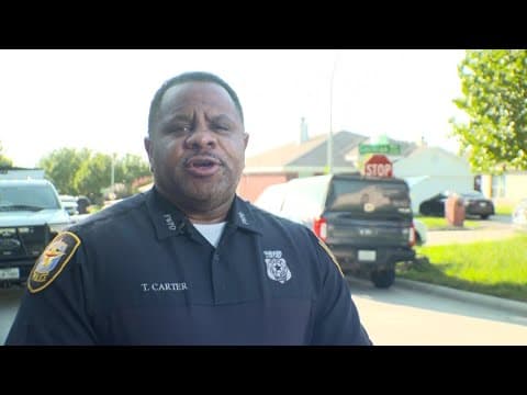 Fort Worth PD full presser after woman barricaded herself in home