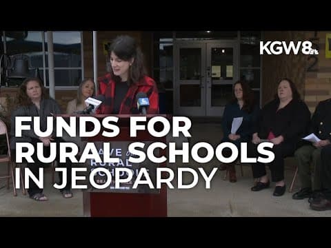 Rural Oregon schools face uncertain future without federal funding