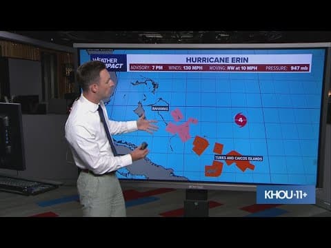 Tropical update: Hurricane Erin and two spots in the Atlantic