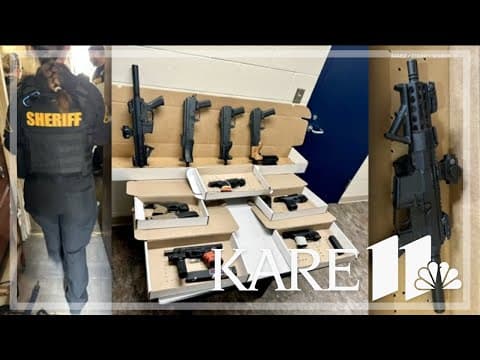 Search warrant turns up cache of weapons in teen's bedroom