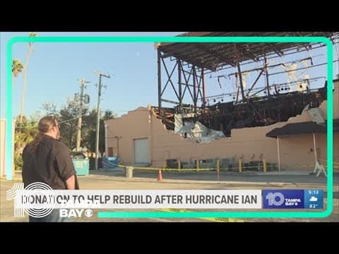 Venice Theatre honors couple's donation to rebuild after Hurricane Ian with renaming