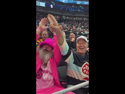 Kraken crowd brings winning energy to Climate Pledge Arena