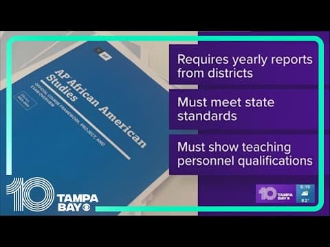 Florida lawmakers pass bill to hold school districts accountable for teaching Black history