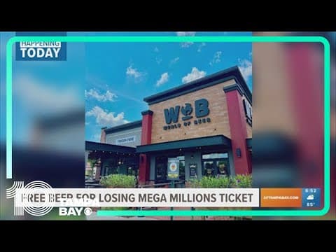Get a free beer with a losing lottery ticket at World of Beer