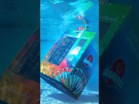 You can buy an underwater Airheads candy vending machine for $7,000