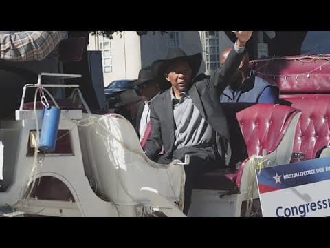 Sylvester Turner was a longtime supporter of RodeoHouston and attended Saturday's parade