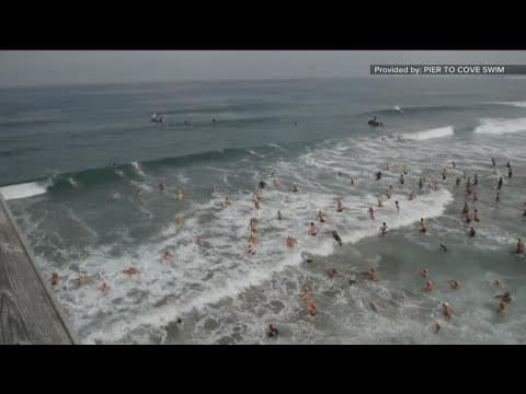 Pier to Cove Swim event returns to La Jolla