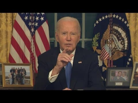 President Joe Biden delivers farewell address (Jan. 15, 2025)
