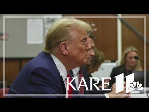 Trump fined $1,000 for gag order violation in hush money case as judge warns of possible jail time