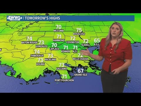 Weather: warm and humid for the holiday weekend