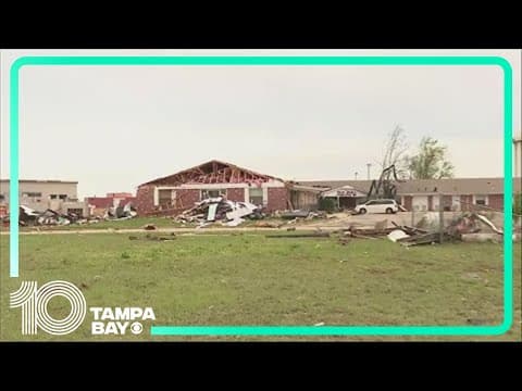 Oklahoma residents begin clean-up process after tornadoes plowed through the state