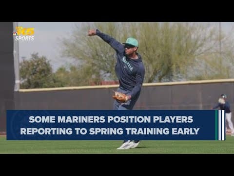Some position players getting the jump on spring training