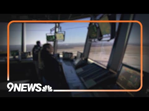 Air traffic communications briefly went down in Denver on Monday