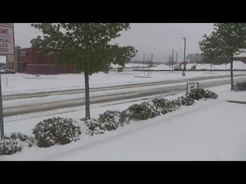 KHOU 11 team coverage: Winter storm brings snow, ice to parts of Texas