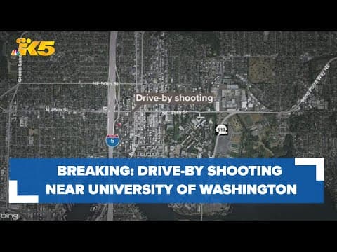 BREAKING: Drive-by shooting near UW campus